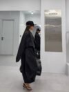 کت کراپ ساتن مشکی مات KOKO کد : ۱۰۳۹۳۴ - Image 3